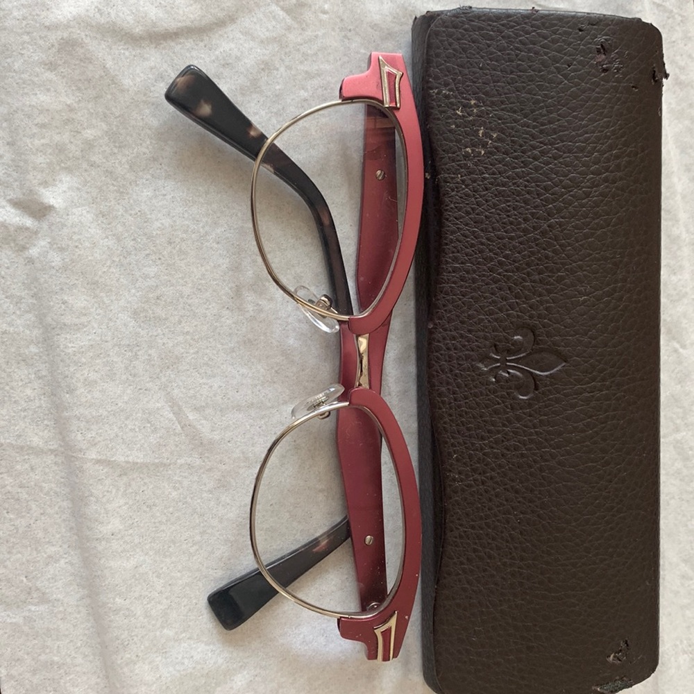 Designer frame, your optometrist will need to take out lenses